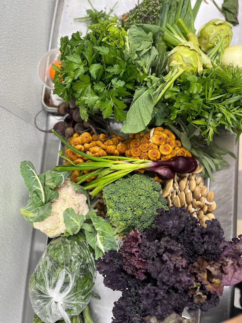 Fresh Alaskan vegetables
